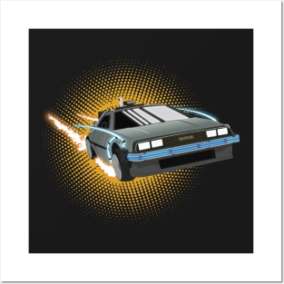 DeLorean Posters and Art